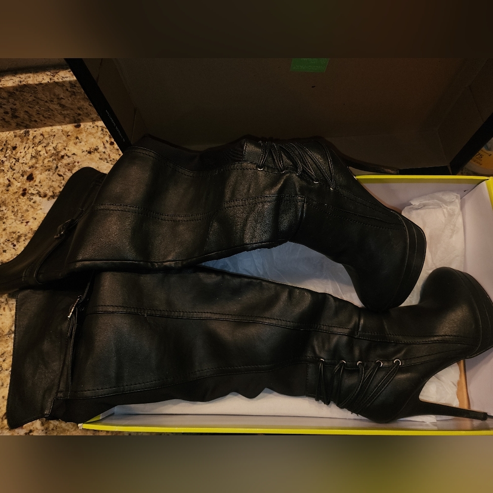 Over the knee boots